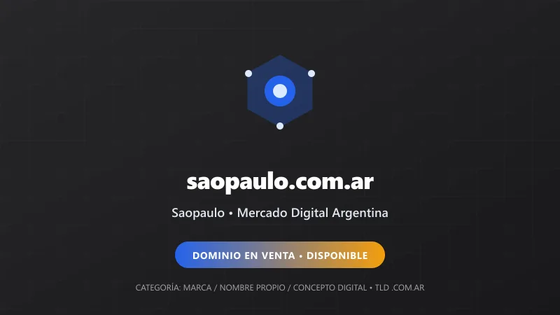 Identidad gráfica y activo digital para Saopaulo en Argentina